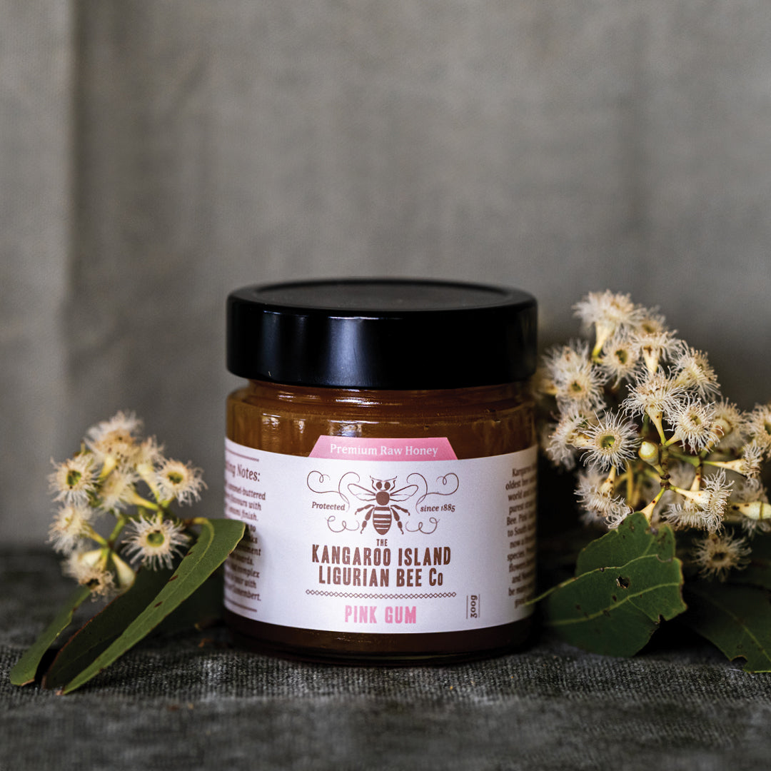 Pink Gum Honey from Kangaroo Island Ligurian Bee Co