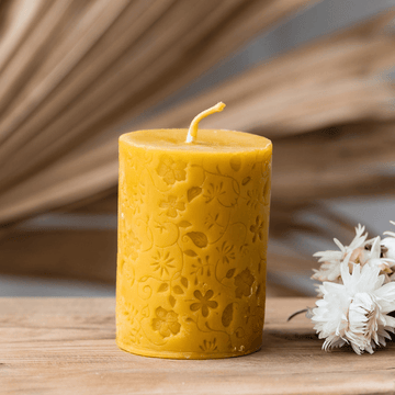 natural-beeswax-candle-floral